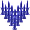 RNBEVANSANNE 110 Count Blue Castle Golf Tees Plastic 1-1/2 Inch