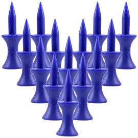 RNBEVANSANNE 110 Count Blue Castle Golf Tees Plastic 1-1/2 Inch (38mm)