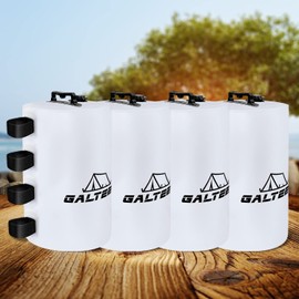 GALTEED Canopy Water Weight Bag,220 LBS Water Tent Weights Set of 4 Leg Weights for Pop Up Canopy,Canopies,Tent,Gazebo,White