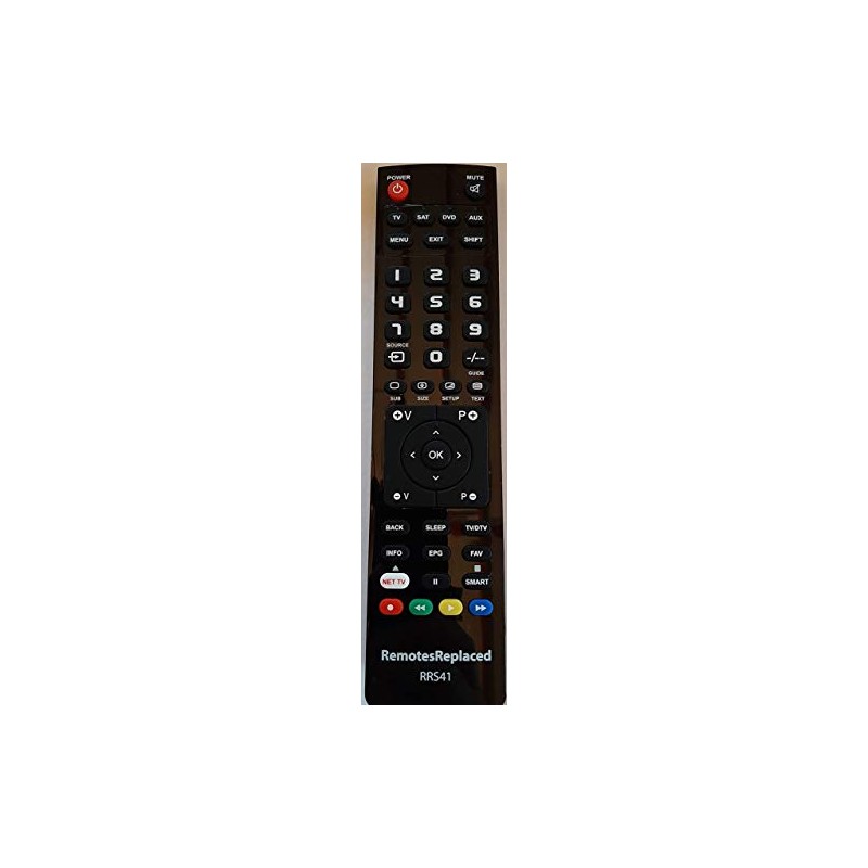 RemotesReplaced Replacement Remote Control Compatible with Continental Edison CE37LCDFHD11V