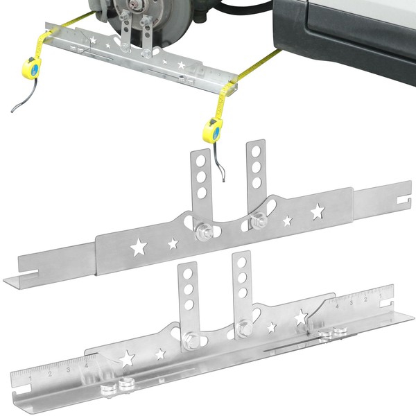 JHHJIFY Upgraded Toe Plates Wheel Alignment Tool Kit with Extension