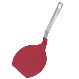 SELVA XXL Stainless Steel and Nylon Spatula 16.5 x 16.5 cm Dishwasher Safe Surface Friendly with Hanging Loop