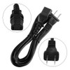 J-ZMQER New AC Input Power Cord Outlet Socket Cable Plug