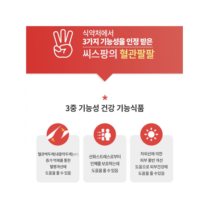 OMT C’s Pang Blood Circulation Improvement Nutritional Supplement Vascular arm