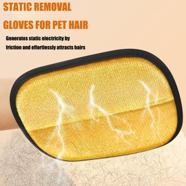 Transform Pet Care with Our Magic Pet Grooming Glove for Couch, Furniture, Carpet & Curtain – Efficient Grooming Gloves for Pet Hair Removal!(2pcs)