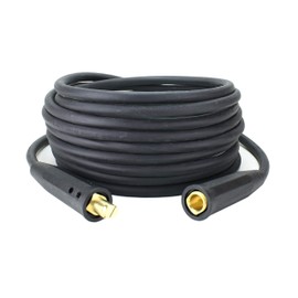 SÜA® - 300 Amp Welding Lead Extension - LC40 Male/Female Connector - #1 AWG cable (15 FEET)