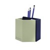 Brookstone BKH8027, 2-in-1 Concrete Set of Pencil Holder and Bookend,