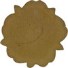 Ekena Millwork ROS02X02NA Nadia Round Rosette, 2 1/2"OD x 1/2"P,