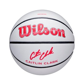 WILSON Caitlin Clark Aspire UV Basketball - Cool Grey/Purple, Size 6-28.5"