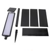 Solar House Number Sign Multifunction Waterproof LED Illuminated Outdoor Solar