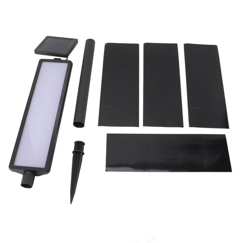 Solar House Number Sign Multifunction Waterproof LED Illuminated Outdoor Solar
