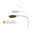 Bostitch Office VLED1800BK Metal Gooseneck LED Desk Lamp, Black