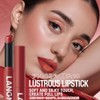 MIRUOKOU (2025 Newest) 12 Colors Matte Nude Lipstick Velvet Long