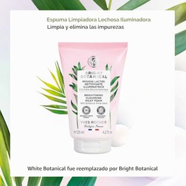 Yves Rocher Espuma Facial Limpiadora Iluminadora Bright Botanical 125 ml
