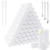 Plastic Lipstick Tubes, 65 Pieces, 5 ml, Empty Lip Balm