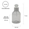 Xena 25 Envase P/ Antibacterial Campanita 100ml Tapa Flip Top