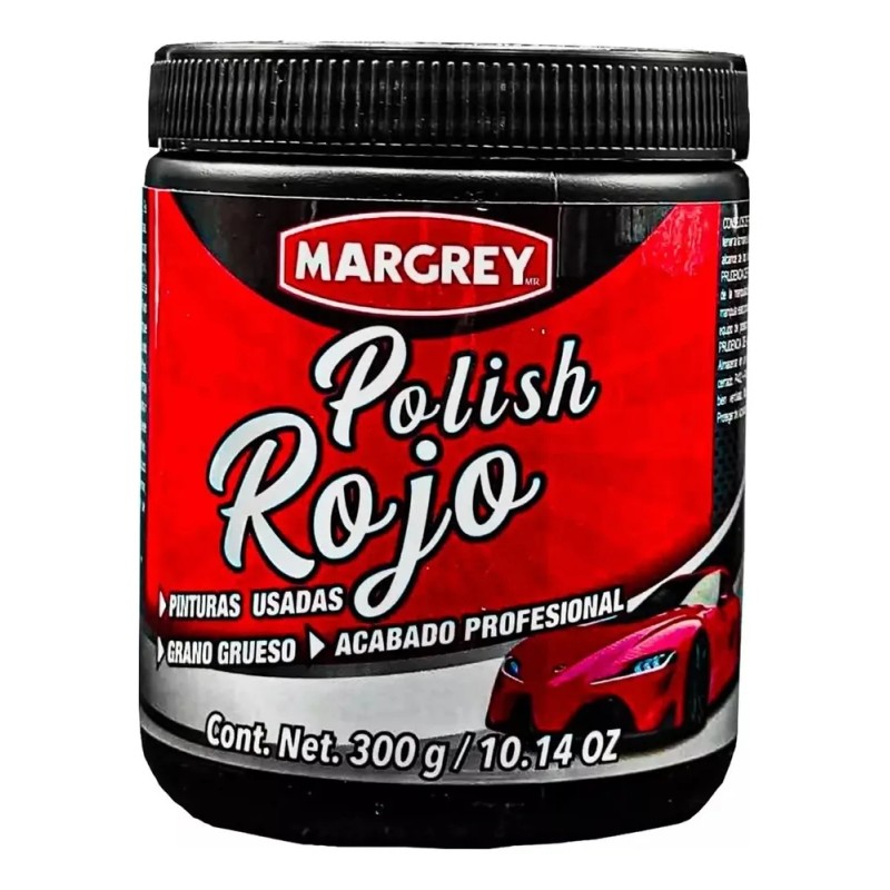 Pulimento Quita Rayon Profesional Polish Rojo Margrey 300ml