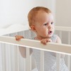 JIFTOK Baby Gate for Stairs, Banister Guard for Kids, Pets,