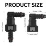 Fuel Line Connector Hose Coupling Pack of 2 Petrol Hose
