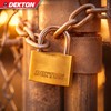 Dekton 2PC 40MM Titanium Plated Iron Padlock Set| Heavy-Duty Iron