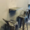23.6 * 16in Medium Stainless Steel Folding Wall Shelf |