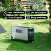 HCOVTXR 14AWG Solar to XT60 Extension Cable 33FT, 6-in-1 Solar
