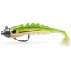 T-Tail Jig Head Soft Fishing Lure with Barbed Hook, Sinking