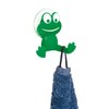 WENKO Saughaken Frosch Grün - Wandhaken, Kleiderhaken, Kunststoff (ABS), 9.5