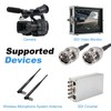 sourcing map 0.33FT/0.1M 3G-SDI Cable, BNC Male to Female HD-SDI