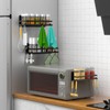 Magnetic Spice Rack for Refrigerator,Magnetic Shelf Fridge Organizer for Kitchen,