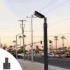 6 inch Slipfitter Pole Adapter Outdoor Flood Light Pole Lighting