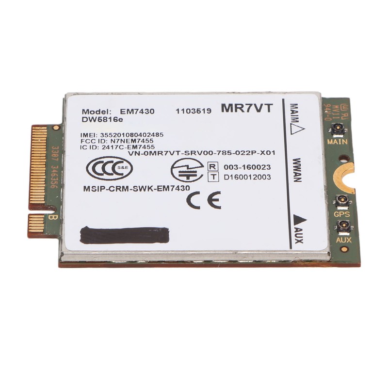 4G LTE Network Card for Dell for Latitude 7280 7285