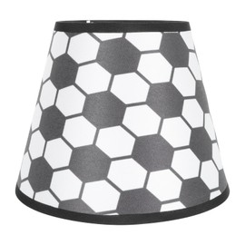 Lurrose Cloth Lampshade Table Lamp Shades Football Soccer Pattern Lamp Shade Replacement for Desk Lamp Floor Light Living Room Bedroom Home Decor