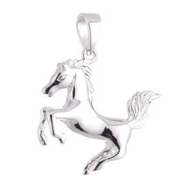 Vinani Anhänger Pferd glänzend Sterling Silber 925 APF-EZ