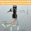 Boat Ignition Switch with Keys 87-17009A5 87-17009A2 for Mer-cury Outboard