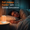 Wkzay White Noise Sound Machine: 30 Soothing Sounds, Sunrise Alarm
