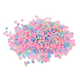 MECCANIXITY Foam Beads Foam Balls 7-9mm for Wedding and Party Decorations, Tiny Packing Balls, Arts DIY Crafts Supplies (Multicolored,1 Pack Approx 750pcs)