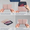 VON HEESEN Leather Passport Holder with RFID Protection - Passport