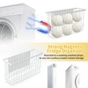 HISSATE Magnetic Dryer Ball Holder for Laundry Room Organization and