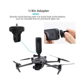 CamGo Sunnylife Mavic 3 Mounting Bracket for GoPro / Insta360 / Osmo Action 5 4 3 2 1 / Osmo Pocket 3 / SJCAM
