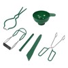 6 Pcs Canning Kit Canning Funnel Tong Bubble Popper Jar