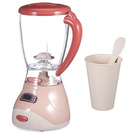 POPETPOP Mini Licuadora de Juguete, Electrodomésticos de Cocina para Niños de Juego de Imitación, Batidora Eléctrica Interactiva para Niñas, Accesorio