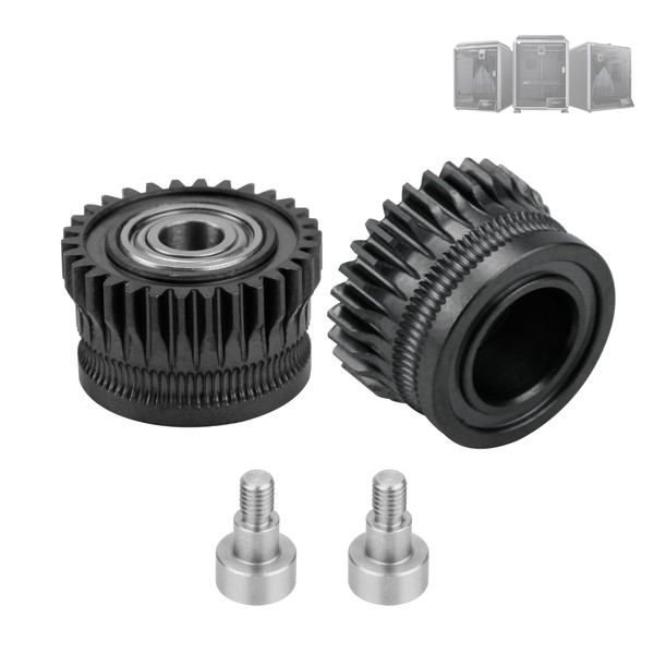 2 Pack Upgrade K1 k1 max Extruder Gear Kit DLC