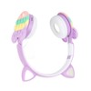 Bluetooth Cat Ear Headphones Fashionable Light Up Wireless Headset for