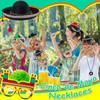 Jexine 48 Pcs Fiesta Party Favor Supplies, Sombrero Hats, Cinco