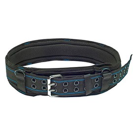 AISENIN 3 inch Padded Tool Belt Work Tool Belt for Heavy Duty Work(Blue and Black)