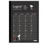 【2026 Edition】 Nakabayashi Logical Diary 2026 Monthly Note Type P/A5