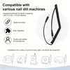 Nail Drill Cord Replacement, 48.5cm/19.1in, 5.5x2.5mm/0.21x0.98in Connector
