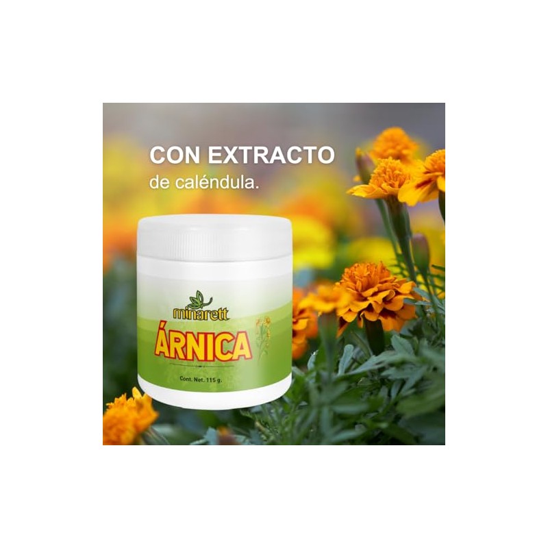 Minarett rnica En Gel Con Calndula115 g. 100 Natural Tu