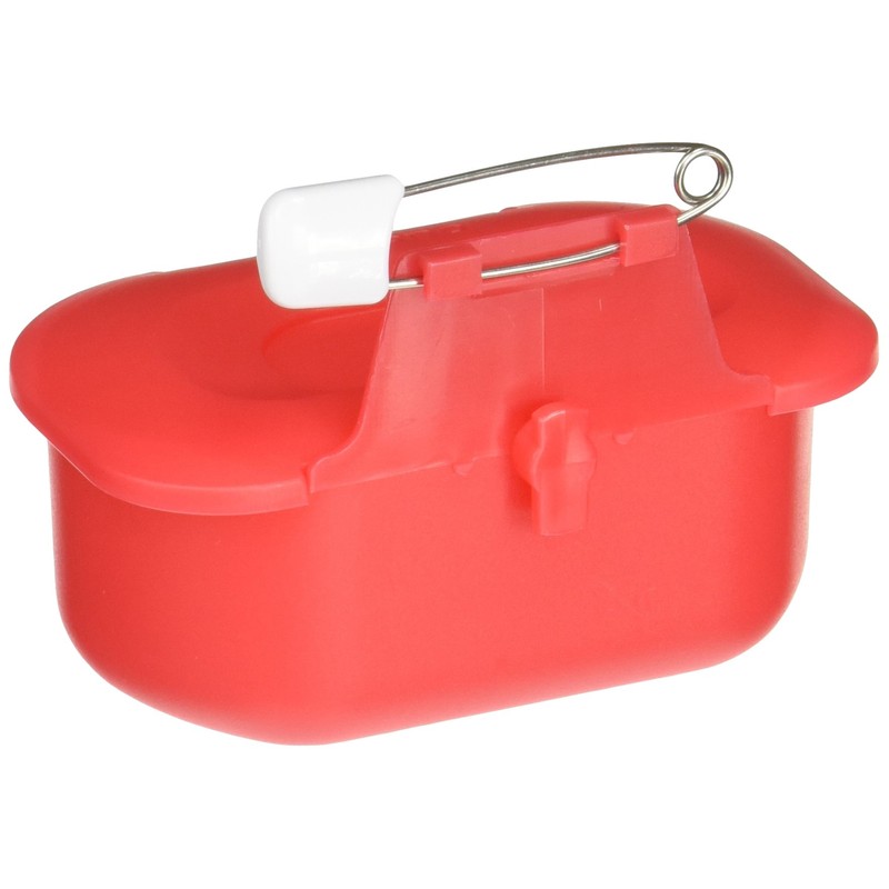 Shimano CS-034N Fire Red Bait Container Portable Sachier Container